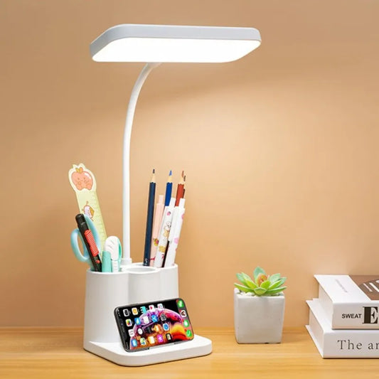 USB LED Reading Light - Portable Study Lamp for Dorm & Bedroom