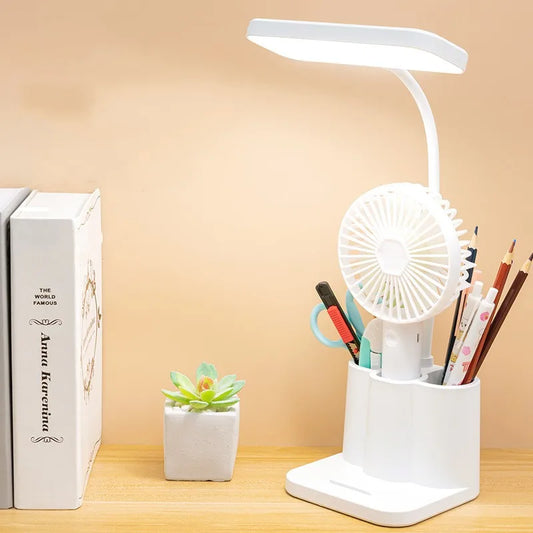 USB LED Reading Light - Portable Study Lamp for Dorm & Bedroom