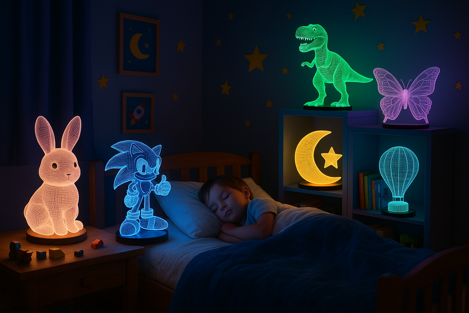 Lampe 3D