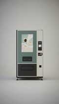 Modern Vending Machine with Café Catalogue