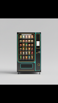 Café vending machine with barista selection
