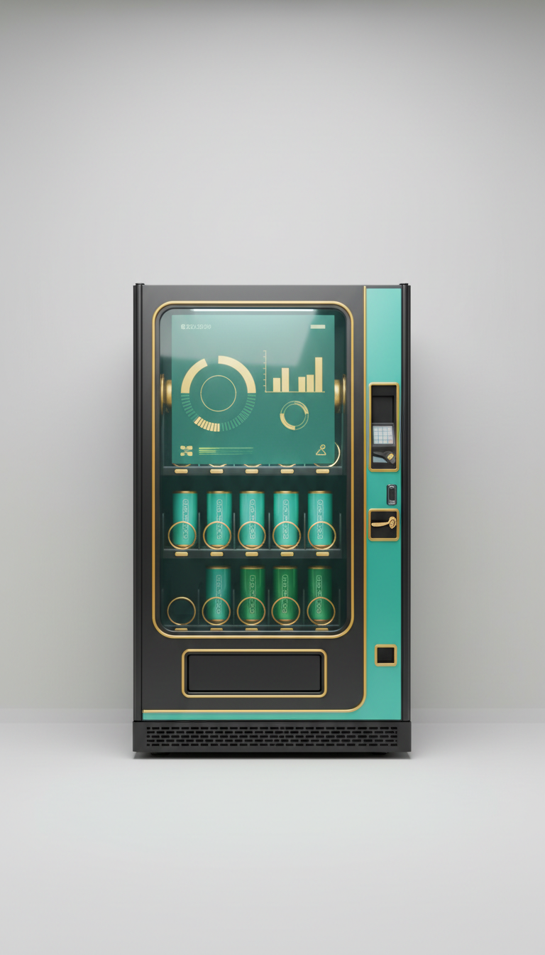Vending machine for energy boost