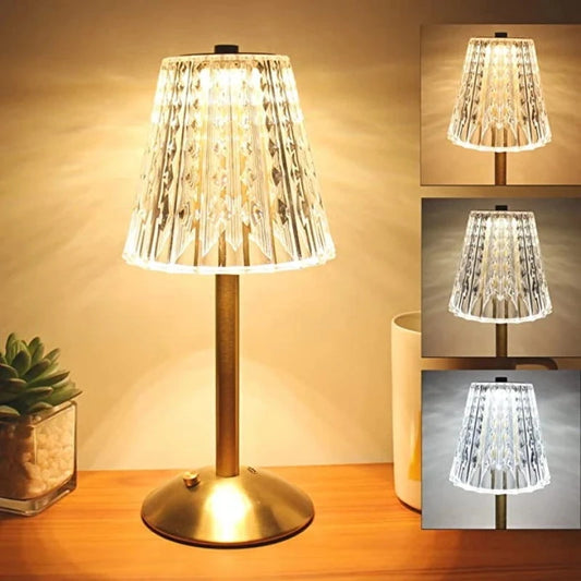 Rechargeable Touch Bar Table Lamp - Wireless Portable LED Desk Light