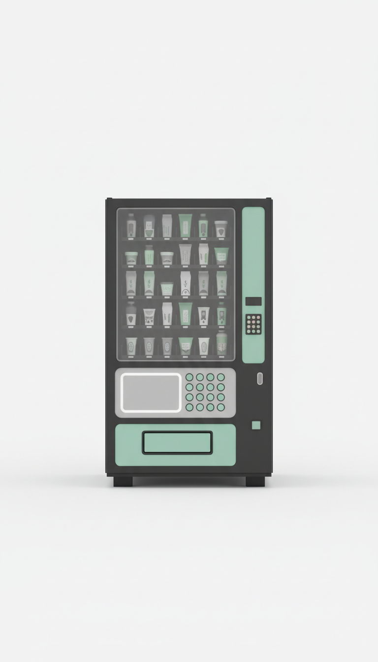 Energy Selection Touchscreen Vending Machine