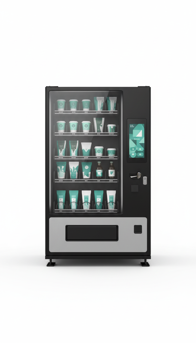 Coffee Selection Modern Vending Machine