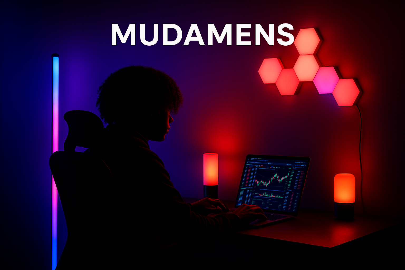 Hero banner for Mudamens lamp store