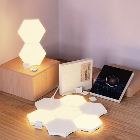 Wall Decoration Touch Sensitive  Hexagonal Light